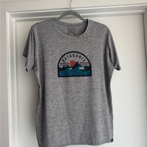 Patagonia Heather Gray Capilene T-Shirt